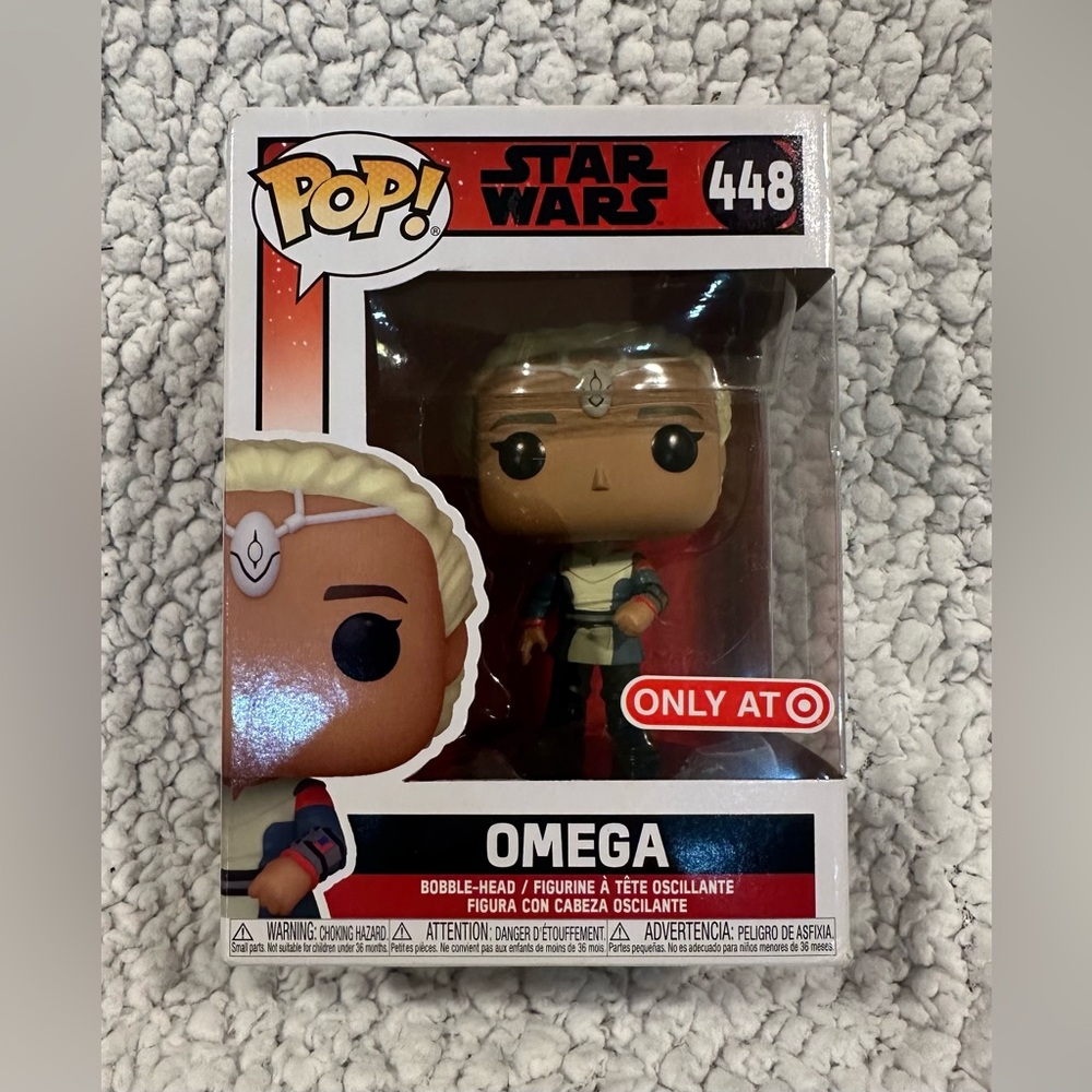 Funko POP! Star Wars: Bad Batch Omega Figure #448